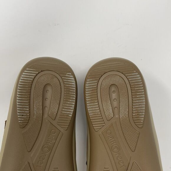 Orthofeet Serene 896 Shoes Womens 9 B Brown Leather Hook Loop Casual Comfort - Picture 15 of 16